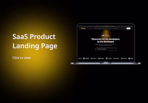 SaaS Landing Page Design