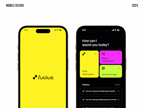 Lucius, AI Chat UI—Concept Design