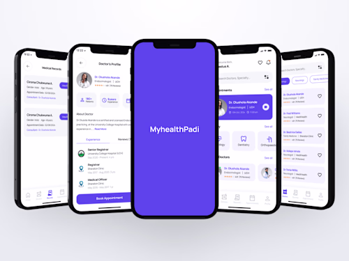 Myhealth Padi - Telemedicine UI/UX Mobile App