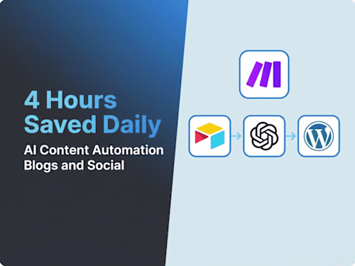 Automated AI Content creation for Multi-Platform Publishing