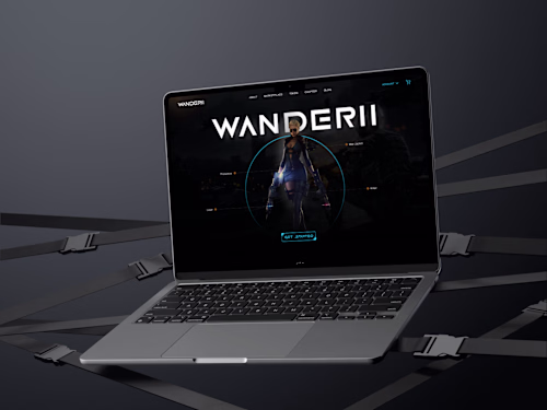 WANDERII – Designed a Website for a Gaming Platform