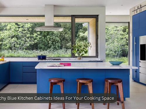 Eye Catchy Blue Kitchen Cabinets Ideas For Your Cooking Space