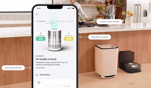 iRobot - Air Purifiers App and Website