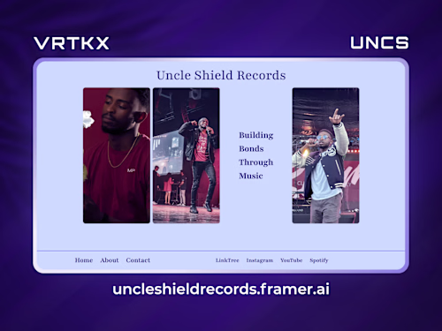 Branded Landing Page ✦ UNCS 🔹 Canadian Music Production Studio