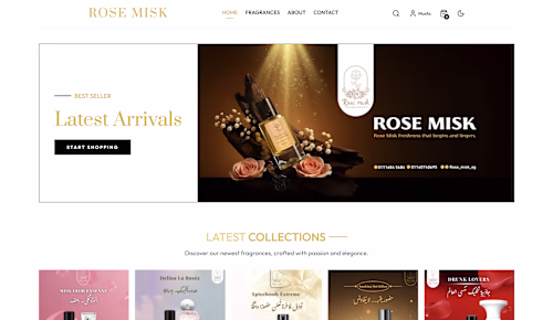 Luxury Fragrance E-Commerce | Full-Stack