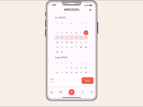 Wecasa - Luxury Booking Application