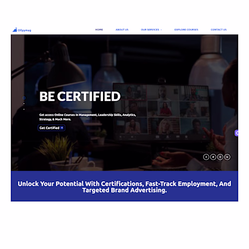 Ollyymag Educational Website