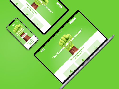 Brand + Website Design & Development for Kuts