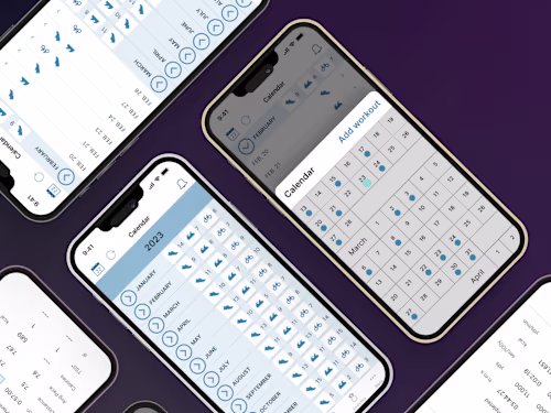 Training Peaks calendar