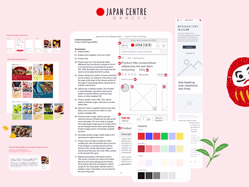 Japan Centre | An authentically Japanese redesign