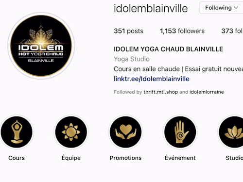 SOCIAL MEDIA MANAGER FOR LOCAL YOGA STUDIO