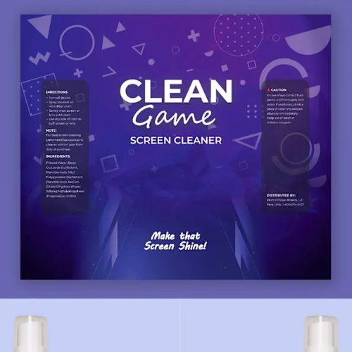 Cleaning Product - Label Design / Package Design