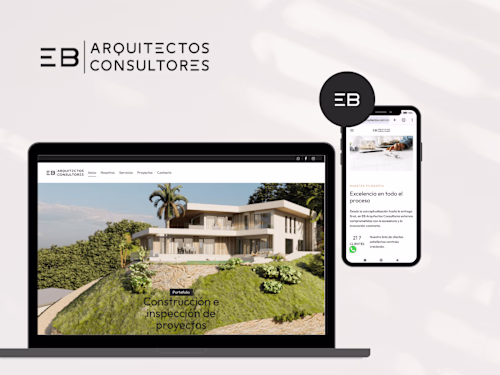 EB Arquitectos Consultores | Brand Refresh and Web Desing