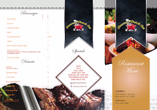 Menu Design