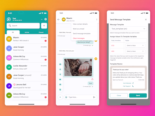 Chat App built with React Native