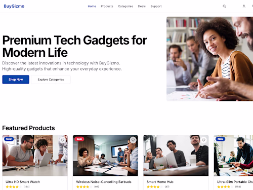 Industry-Specific Website Templates Development