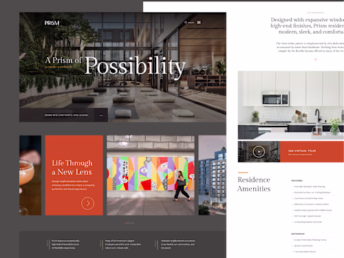 Web design for Prism