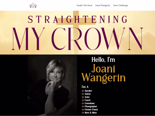 Landing Page To Promote & Sell New Book - Designed w/ Systeme.io