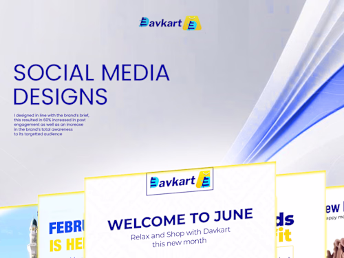 Social media Design - B2B Brand