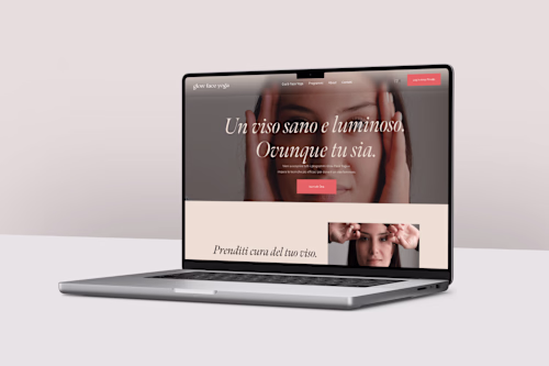  Website and Welcome Series | Glow Face Yoga