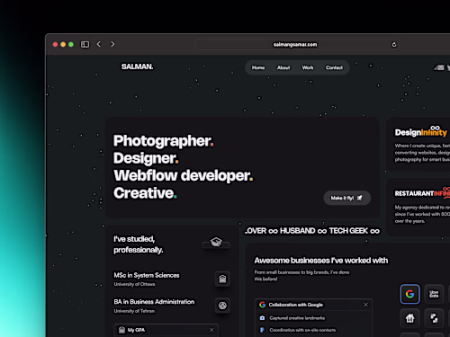 Personal Portfolio Website