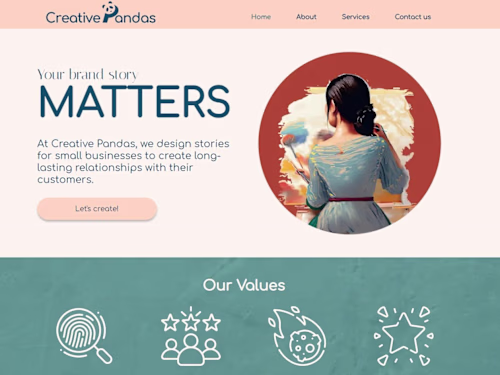 Creative Pandas Design