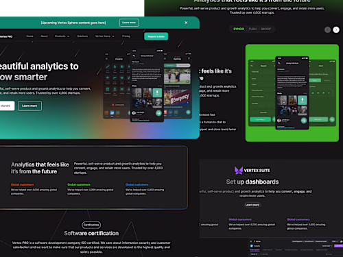 Vertex Website Development