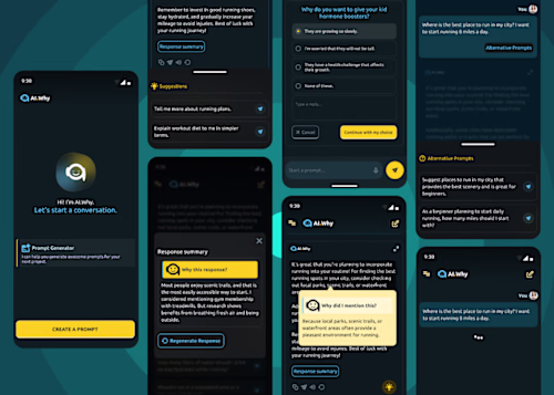 An elegant UI Design for AI.Why GPT App