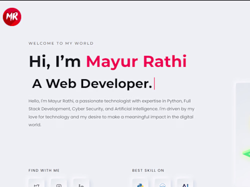 Personal Portfolio Website