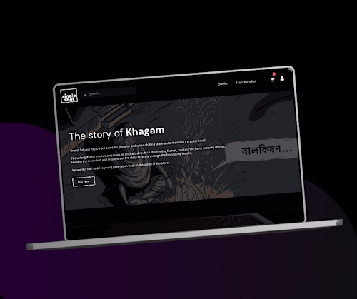 🔥 Ecommerce Website for Graphic Novel Seller