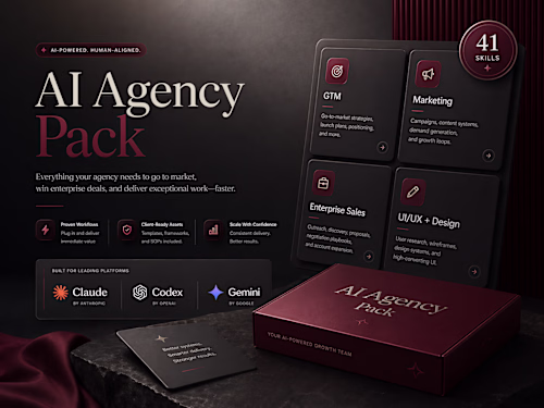 The AI Agency Pack: Claude, Codex & Gemini