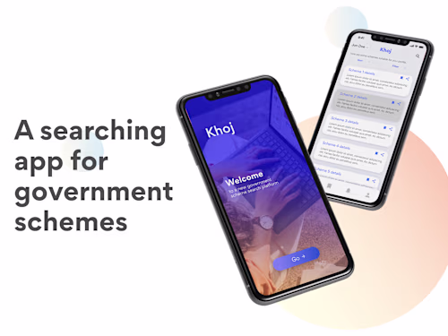 Khoj : a government scheme search app