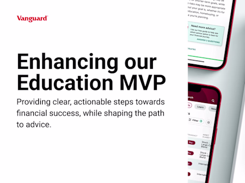 Vanguard's Education Experience (mobile app)