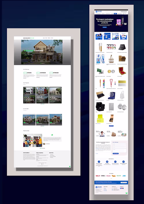 Website Redesign for Saudi Stationary Company