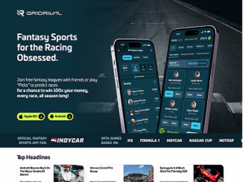 Webflow Website Development - GridRival