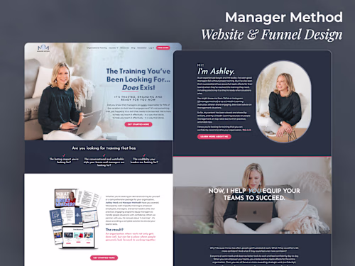 Kajabi Website & Funnel Designs | Manager Method 