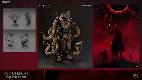 Dark fantasy concept art