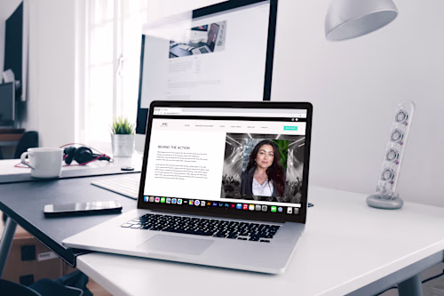 Modern Stylized Talent Agency Branding