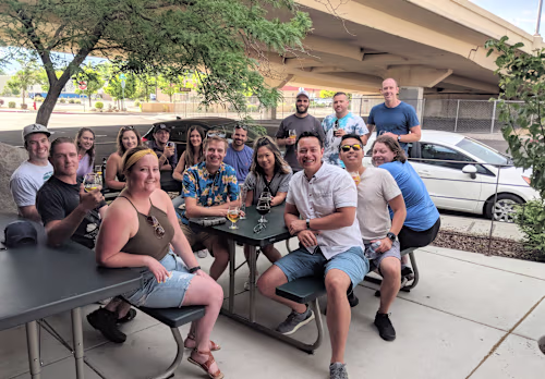 Pedal Trolley, a COVID Conscious Reno Group Activity