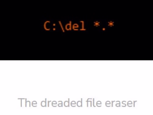 DEL *.* - Clearing the Mind - a New Mantra