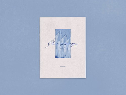 Close Your Eyes to See | Publication Design