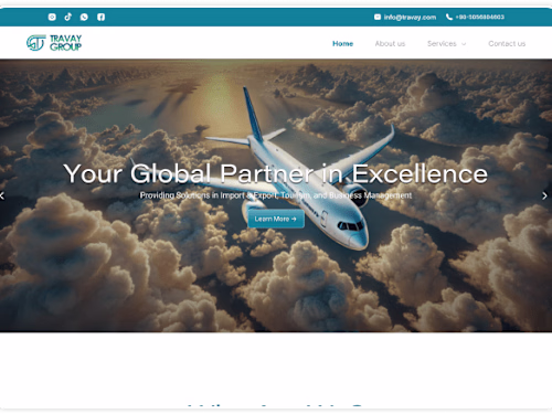 Global Service Provider Website Redesign