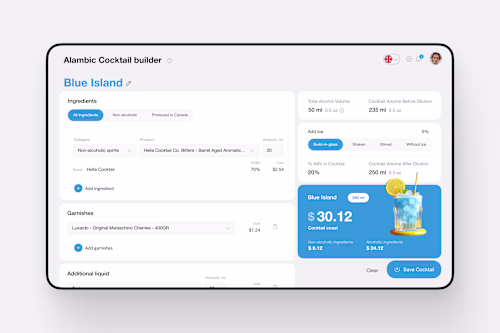 Alambic Cocktail Builder