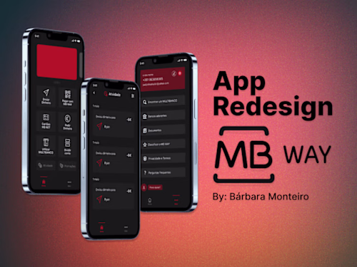 App redesign - Mb WAY
