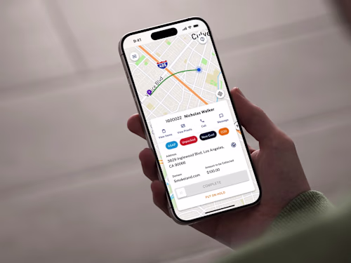 Redesign for a Ecommerce Delivery Driver app