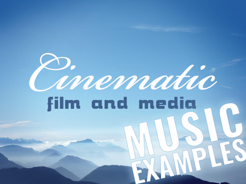 Music for Media Playlists (3 sets in different moods)