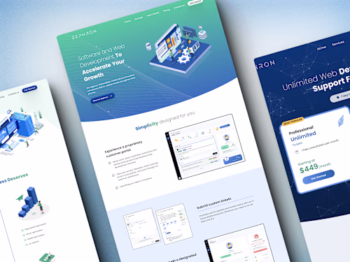 Website for Software Development company