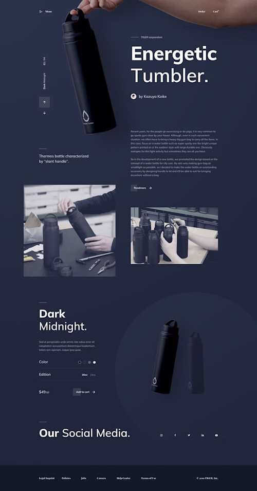 Ecommerce Website (Single Niche Product)