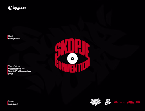 Skopje Vinyl Convention - Visual Identity :: Behance