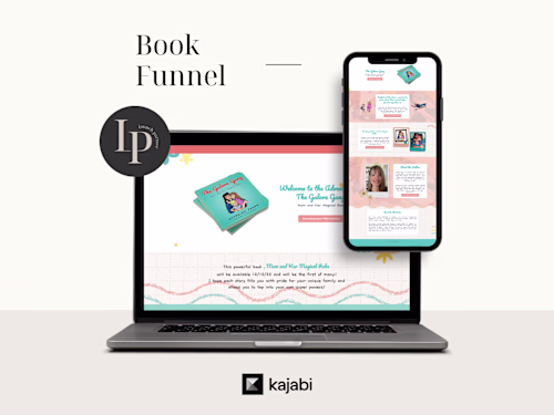 Lead Generation Funnel and Book Landing Page